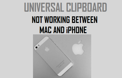 Universal Clipboard Not Working Between Mac and iPhone - 1