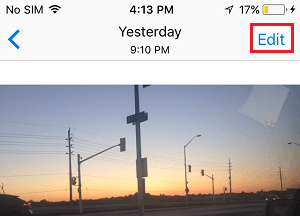 Edit Photos on iPhone and iPad