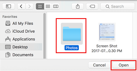 Open Folder in Disk Utility on Mac