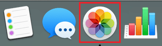 Photos Icon on the Taskbar of Mac