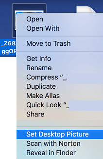 Set Desktop Picture Tab on Mac