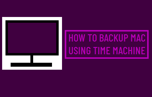 Backup Mac Using Time Machine