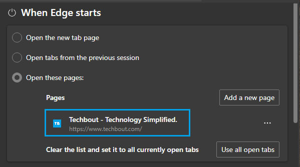 New Website Added to Microsoft Edge Browser