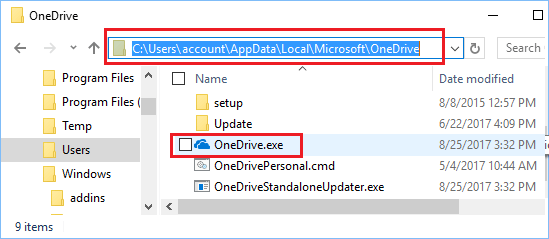 microsoft onedrive setup taking cpu