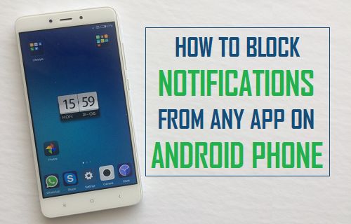 Block Notifications From Any App on Android Phone