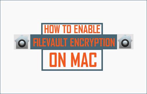 Enable FileVault Encryption On Mac