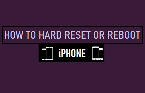 How to Hard Reset iPhone (All Models)