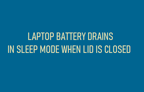 Laptop Battery Drains in Sleep Mode When Lid is Closed - 5