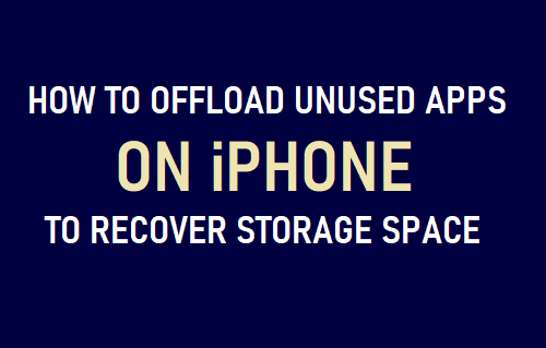 Offload Unused Apps on iPhone to Recover Storage Space