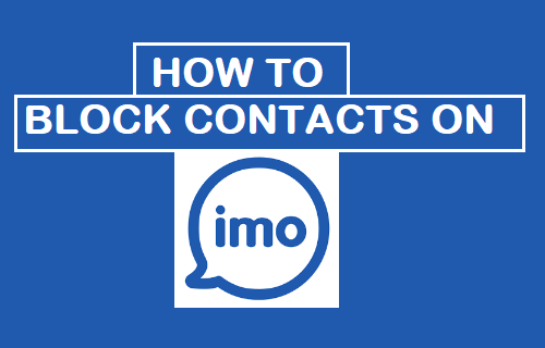 Block Contacts on imo