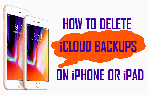Delete iCloud Backups On iPhone or iPad