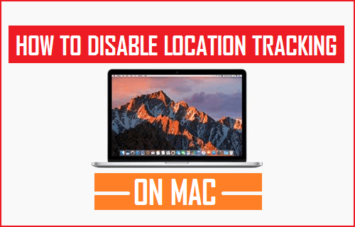 Disable Location Tracking on Mac