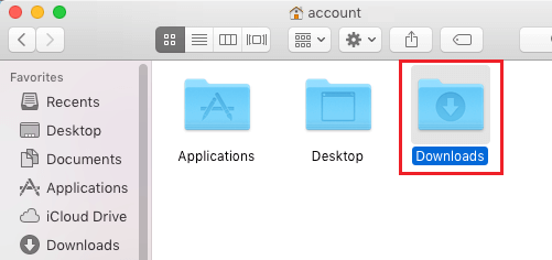 Downloads Folder In Home Directory On Mac