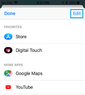 Edit Apps to Appear in App Drawer in Messages App On iPhone
