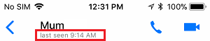How to Hide Last Seen Status on imo - 43