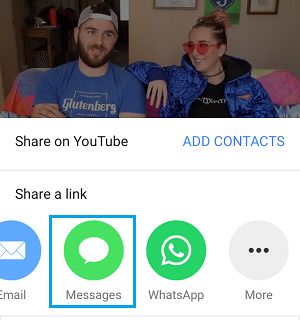 How to Share YouTube Videos On iPhone Using iMessage - 49