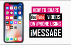 Share YouTube Videos On iPhone Using iMessage