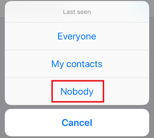 How to Hide Last Seen Status on imo - 60