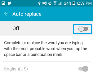 How to Turn Off Auto Correct on Android Phone or Tablet - 76