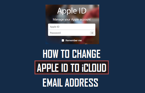 Change Apple ID to iCloud Email Address