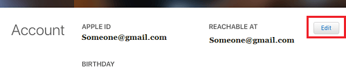 Edit Apple Account Information on Mac