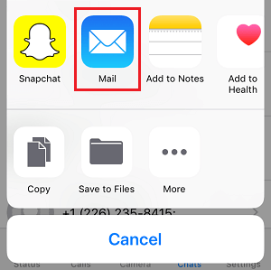How to Email WhatsApp Chats on iPhone and Android - 28
