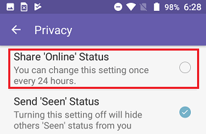 How to Hide Viber Online Status on Android and iPhone - 59