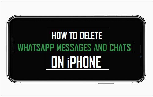 How to Delete WhatsApp Messages on iPhone