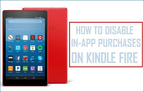 Disable In-App Purchases on Kindle Fire