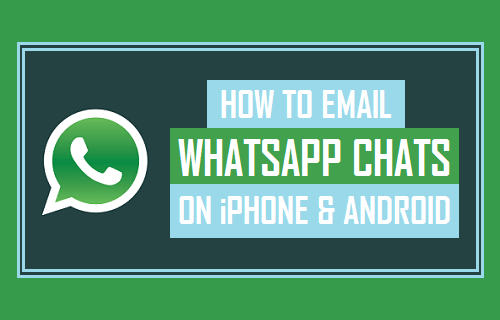 How to Email WhatsApp Chats on iPhone and Android - 11