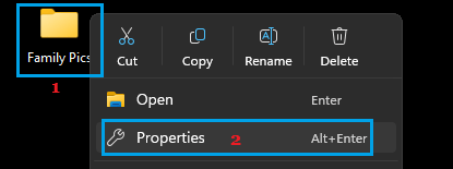 Open File Properties On Windows Computer
