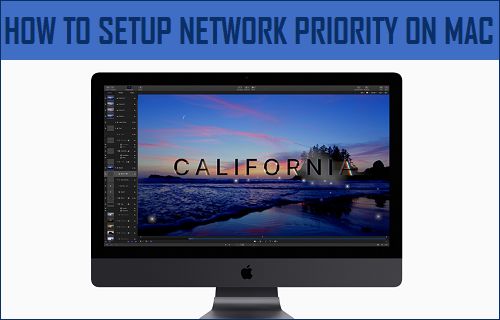 Setup Network Priority on Mac