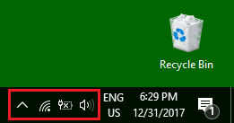 Taskbar Sound Icon in Windows