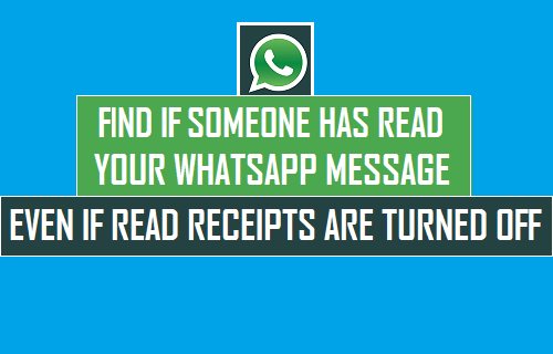 Find if Someone Has Read Your WhatsApp Message - Even if Read Receipts Are Turned OFF