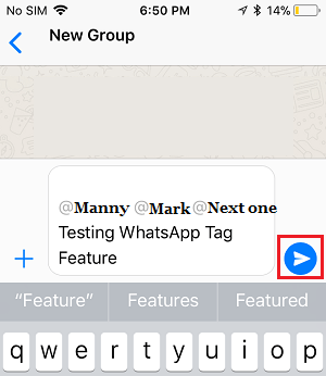 Tag Multiple People in WhatsApp Group Message