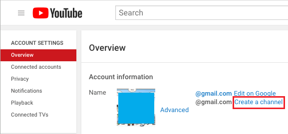 Create a Channel Link in YouTube