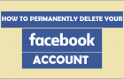 Permanently Delete Your Facebook Account