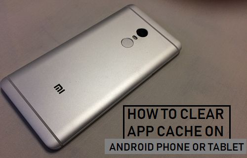 Clear App Cache on Android Phone or Tablet
