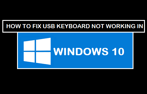 Fix USB Keyboard Not Working in Windows 10