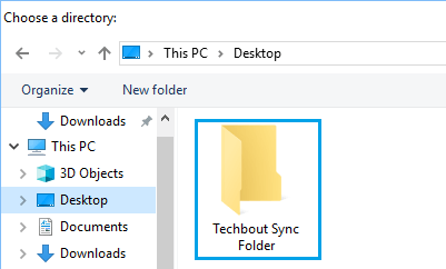 Select Folder on Computer to Sync With Google Drive