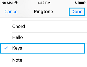 Set Ringtone For Contact On iPhone