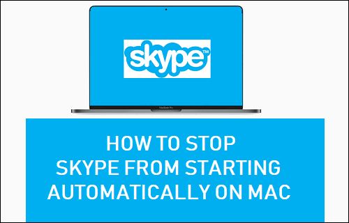 Stop Skype From Starting Automatically on Mac