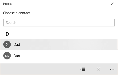 Choose Contacts to Add Focus Assist Priority List in Windows 10 Choose Contacts to Add Focus Assist Priority List in Windows 10