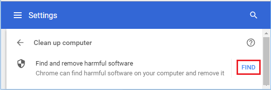 Find and Remove Harmful Software Using Chrome Browser