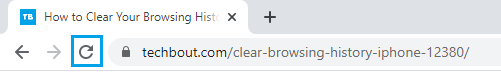 Refresh Chrome Browser