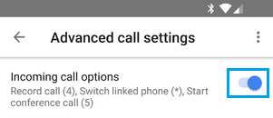 Enable Call Recording in Google Voice