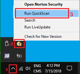 Scan Computer Using Norton Antivirus