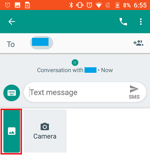 How to Send Photos On Android Phone By Text or Email - 21