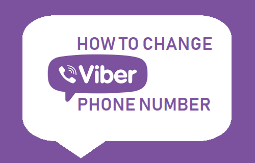 Change Viber Phone Number
