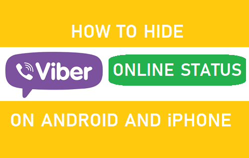 Hide Viber Online Status on Android and iPhone